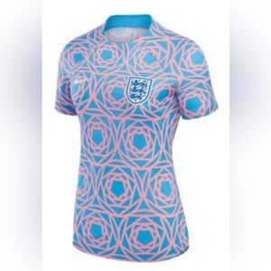 Nike Women's Pink England Women's National Football Team 2023 Pre-Match Top SZ S